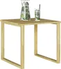 vidaXL Tavolo in legno naturale 50,5 x 50 x 46 cm in pino Anteprima dell’immagine prodotto 3