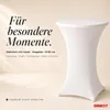 ONBEST Stehtisch | klappbar | mit Husse | Ø 80 cm | 60 kg | Produktbild-Vorschau 2