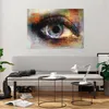 Bilder auf glas - Auge Abstraktion - 100x70cm - Glasbilder Produktbild-Vorschau 6
