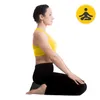 4FIZJO Rundes Meditationskissen, aus Baumwolle, mit Produktbild-Vorschau 2