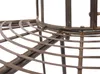 Close-up view of the metal frame of a curved bench. Náhled obrázku produktu