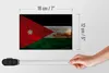 Holzschild Flagge Jordanien 18x12 cm Flag of Jordan Rost Produktbild-Vorschau 5
