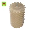 Stumpenkerze aus Paraffin, gedreht, Sahara, 110/70 mm, Produktbild-Vorschau 2