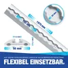 Airlineschiene Zurrschiene 6 x 2 m 2 Meter runde halbrunde Produktbild-Vorschau 3