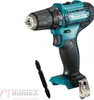 Makita DF333DZ, Pištoľová vŕtačka, Tyrkysová, 1 cm, 1700 Náhľad obrázku produktu 23