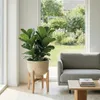 Vyveo - Vaso da fiori Oro - Nero - 28x22 Anteprima dell’immagine prodotto 5