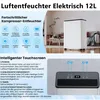Luftentfeuchter Elektrisch 12L/Tag LED Digitaler, Ultra Produktbild-Vorschau 9