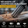 MONZANA® Dérouilleur à aiguilles pneumatique 4.000 tr/min Voir les images du produit 3