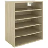 vidaXL Botník Sonoma dub 60x35x70 cm odvozený výrobek ze Náhled obrázku produktu 1