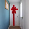 Decoratieve deurstrop, rood, elegant, van velours, met Productafbeelding-voorbeeld 2