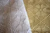 Nappes carrées en dentelle beige 60x60 carré crochet Voir les images du produit 6