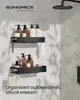 SONGMICS Duschablage ohne Bohren 2er Set, Rostfreies Produktbild-Vorschau 2