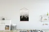 MuchoWow® Textilposter Gold - Sechseck - Chic - Muster - Produktbild-Vorschau 2