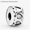 Pandora Moments Gereihte Herzen Clip Sterling Silber 791978 Produktbild-Vorschau 12
