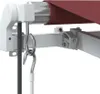 A close-up view of the mechanism and fabric of an awning. Produktbild-Vorschau
