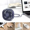 Stolný ventilátor USB, malý mini ventilátor na stôl, 360° Náhľad obrázku produktu 6