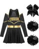 Damen Cheerleader Kostüm Größe S – Langarmig Cheerleading Produktbild-Vorschau 4
