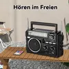 solar radio bluetooth 6.0, am/fm/sw weltempfänger, Produktbild-Vorschau 4