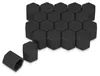 kwmobile 20x Abdeckung für 17 mm Radmuttern Auto Rad Produktbild-Vorschau 1