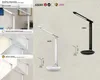 Collage of product images and feature descriptions for a desk lamp. Podgląd zdjęcia produktu