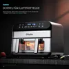 Heißluftfritteuse 10L Airfryer, Doppel Heissluftfritteuse 2 Produktbild-Vorschau 6