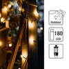 Lichterkette LED Kugeln 180 LEDs Party Garten Outdoor IP44  Produktbild-Vorschau 5