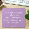 Mr. & Mrs. Panda Mouse Pad Spruch Mutige Hebamme - Produktbild-Vorschau 2