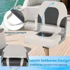 2-teiliges klappbares Bootssitz-Set, niedrige Rückenlehne, Produktbild-Vorschau 5