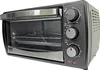 A black and silver mini oven is shown from a diagonal angle against a light gray background. Náhľad obrázku produktu