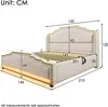 Flieks Polsterbett 140x200cm mit Ladefunktion, Jugendbett Produktbild-Vorschau 7