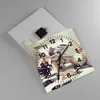 Wanduhr - Quadrat - Glasuhr - Weiblich modell posieren Produktbild-Vorschau 2