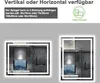 Badspiegel mit Beleuchtung 160x70cm Badezimmerspiegel Produktbild-Vorschau 8