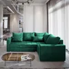 Masseno Ecksofa LIRENO R-S mit Schlaffunktion L-Form, Sofa Produktbild-Vorschau 4