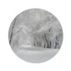 MuchoWow® Mauspad Mousepad Bäume - Schnee - Winter 30x30 cm Produktbild-Vorschau 1