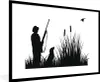 MuchoWow® Gerahmtes Poster Eine Illustration der Jagd auf Produktbild-Vorschau 1