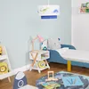 Comodino Relaxdays per bambini, ripiano aperto, L x P x A Anteprima dell’immagine prodotto 2