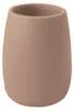 Zahnputzbecher Spirella Sven Polyresin Holz Ø 8 cm Produktbild-Vorschau 1