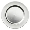 Dekoteller silber ca. Ø 33cm Platzteller Kerzenteller Produktbild-Vorschau 4