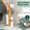 set da toilette eluno 4in1, scopino, portarotolo (di Anteprima dell’immagine prodotto 5