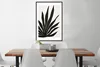MuchoWow® Gerahmtes Poster Blatt - Pflanze - Minimalismus Produktbild-Vorschau 3