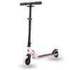 A pink and black children's scooter is shown against a white background. Anteprima dell’immagine prodotto