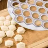 Aluminiumlegierung 37 Löcher Ravioli Pelmeni Knödel Maker Produktbild-Vorschau 2