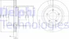 2x DELPHI Bremsscheibe BG4240C für VOLVO V70 III (135) V60 Produktbild-Vorschau 1