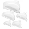 A set of white plastic pasta makers of varying sizes arranged on a white background. Produktbild-Vorschau