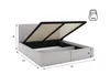 Interbeds Polsterbett Bett Doppelbett mit Stauraum mit Produktbild-Vorschau 7