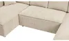 AMBER U Ecksofa U-Form 305x140 cm Cord Schlafsofa Produktbild-Vorschau 4