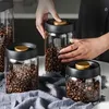 Pojemnik Szklany Hermetyczny Próżniowy Na Kawę Suchą Podgląd zdjęcia produktu 3