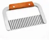 Edelstahl-Wellenschneider 1 Stück, Gemüseschneider Mit Produktbild-Vorschau 1