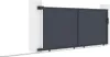 Schiebetor aus aluminium 4m EIGER H.140cm grau Produktbild-Vorschau 9