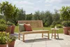 Stabile Gartenbank Kingsbury in Premium Teak ohne Armlehne Produktbild-Vorschau 2
